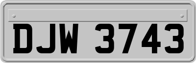 DJW3743