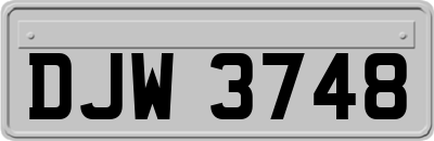 DJW3748