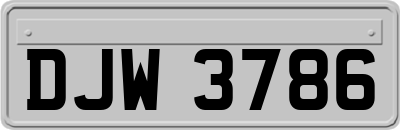 DJW3786
