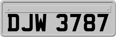 DJW3787