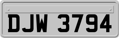 DJW3794