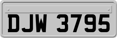 DJW3795