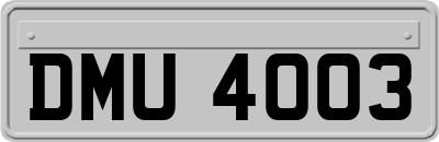 DMU4003