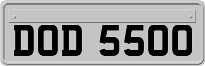 DOD5500