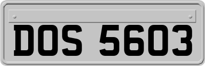 DOS5603