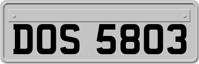 DOS5803