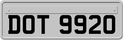 DOT9920