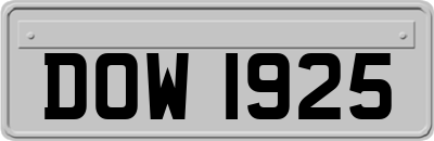 DOW1925