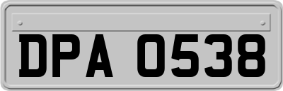 DPA0538