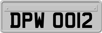 DPW0012
