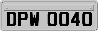 DPW0040