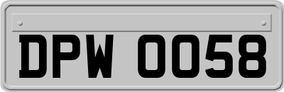 DPW0058