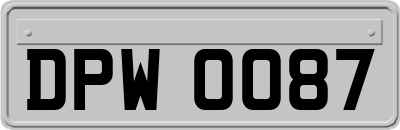 DPW0087