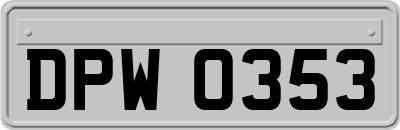 DPW0353