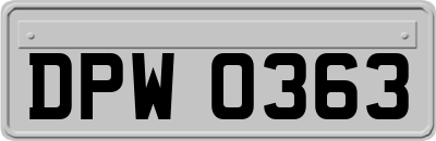 DPW0363