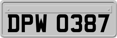 DPW0387