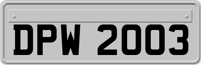 DPW2003