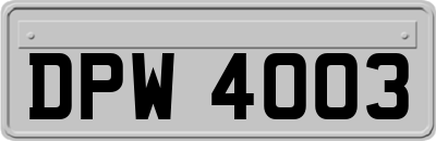 DPW4003