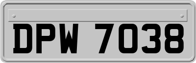DPW7038