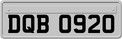 DQB0920