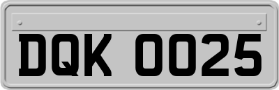 DQK0025