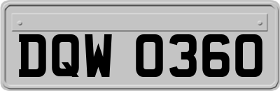 DQW0360