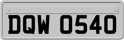 DQW0540