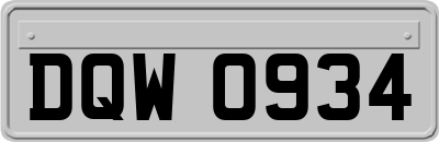 DQW0934