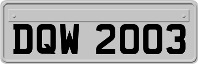 DQW2003