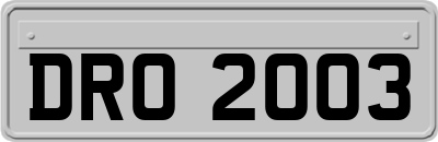 DRO2003