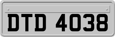 DTD4038