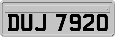 DUJ7920