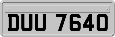 DUU7640
