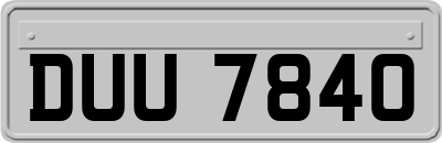 DUU7840