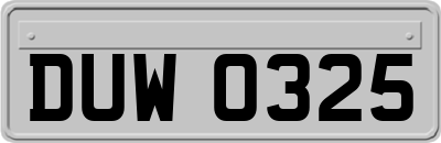 DUW0325
