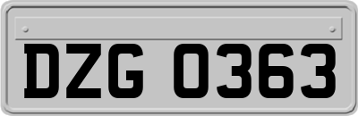 DZG0363
