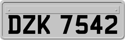 DZK7542