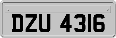 DZU4316