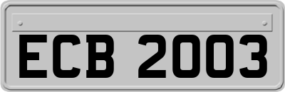ECB2003