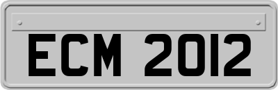 ECM2012
