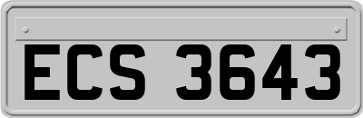 ECS3643