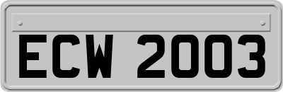 ECW2003