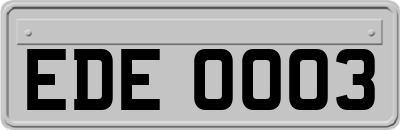 EDE0003