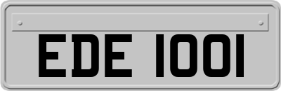 EDE1001