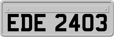 EDE2403