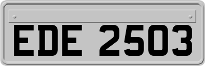 EDE2503