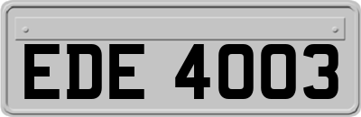 EDE4003