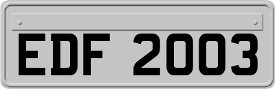 EDF2003