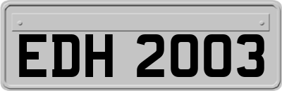EDH2003