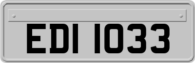 EDI1033